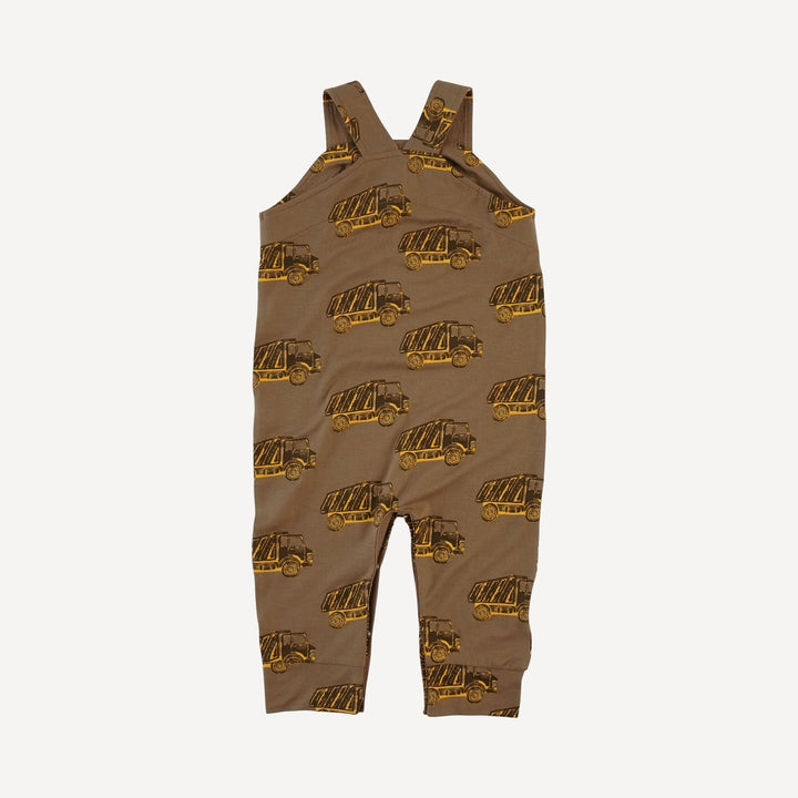 country cuffed jumpsuit | teak dumptruck | bamboo
