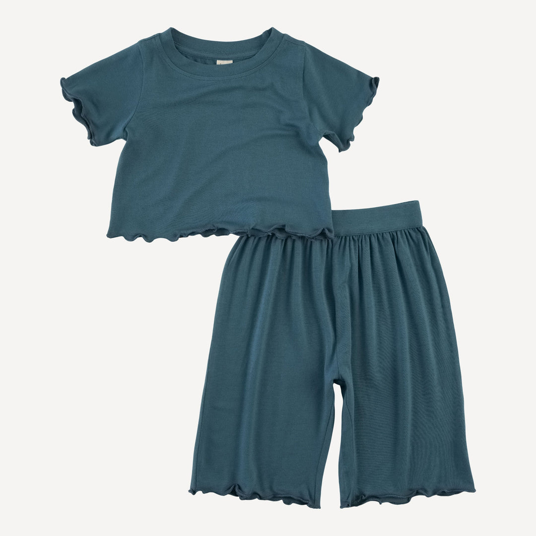 short sleeve jade set | tapestry | bamboo
