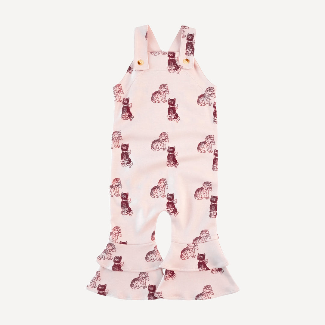 anne jumpsuit | vintage kitty | organic cotton interlock