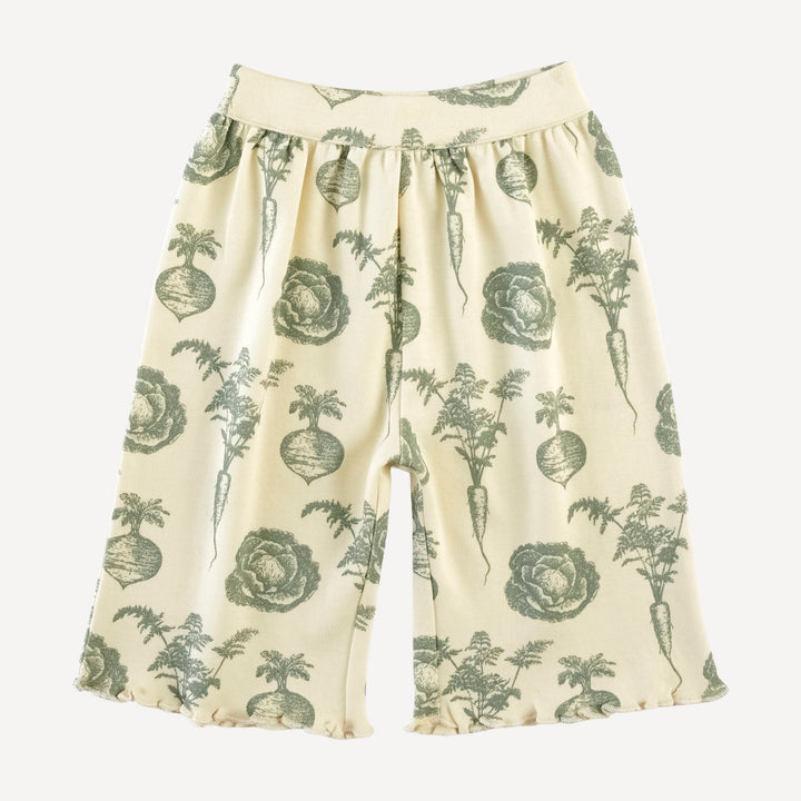 short sleeve jade set | jadeite veggies | organic cotton interlock