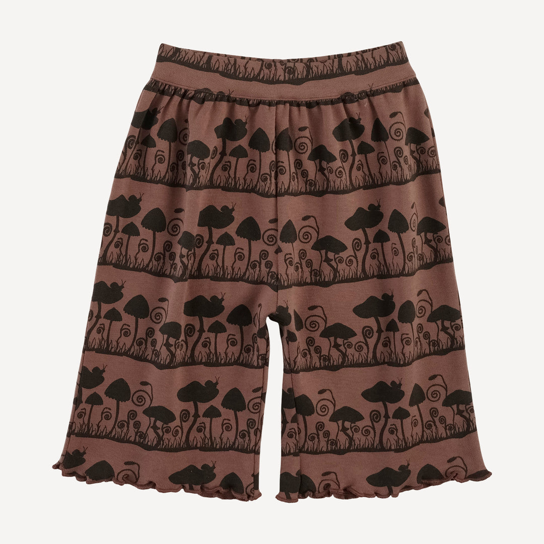 short sleeve jade set | mushroom | organic cotton interlock