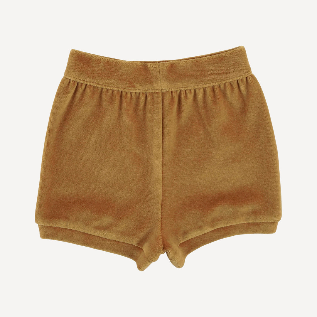 jamie short set | apple cinnamon | organic cotton velour