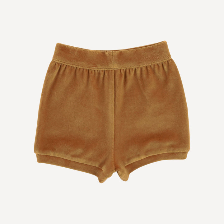 jamie short set | apple cinnamon | organic cotton velour