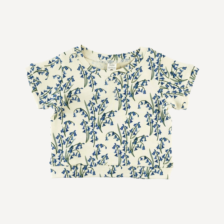 jamie short set | bluebells | organic cotton interlock