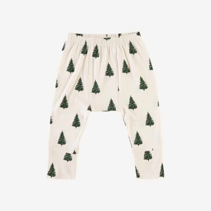classic panda pant | mountain view forest pine | bamboo