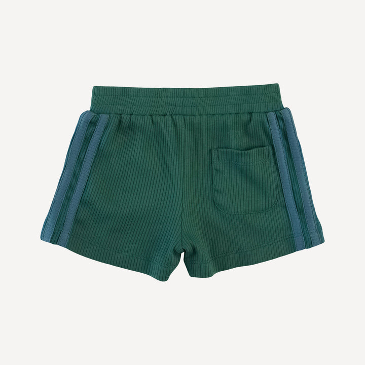 andrew short set | hunter  | organic cotton single rib