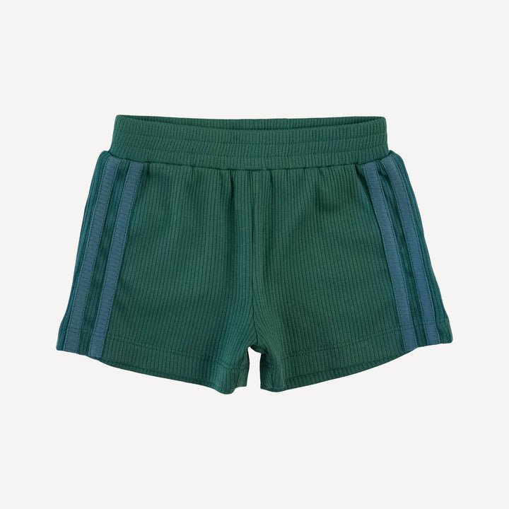 andrew short set | hunter  | organic cotton single rib