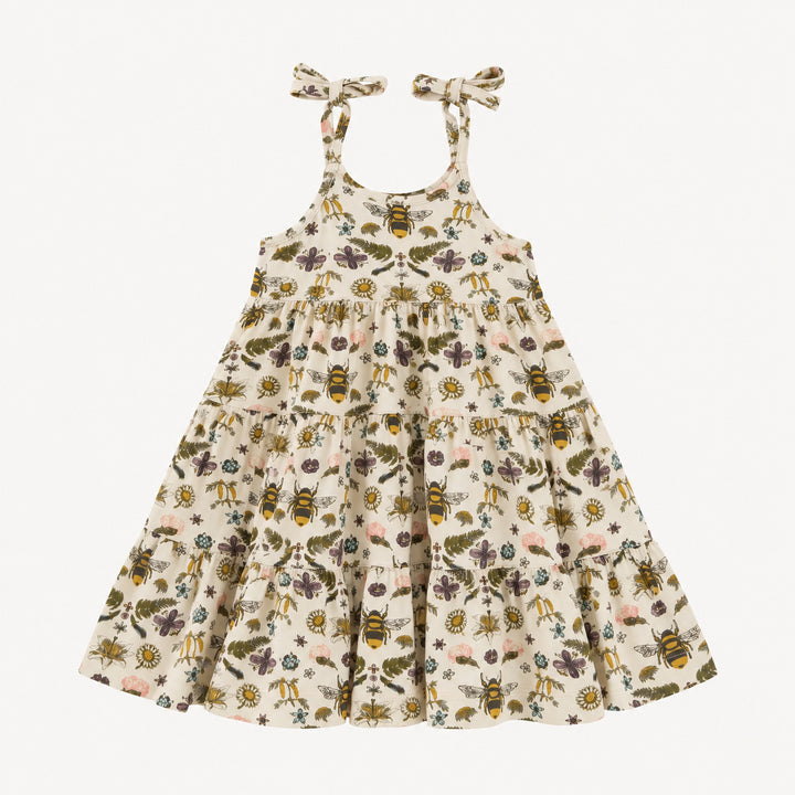 PREORDER spaghetti tie prairie dress | litho bee | modal