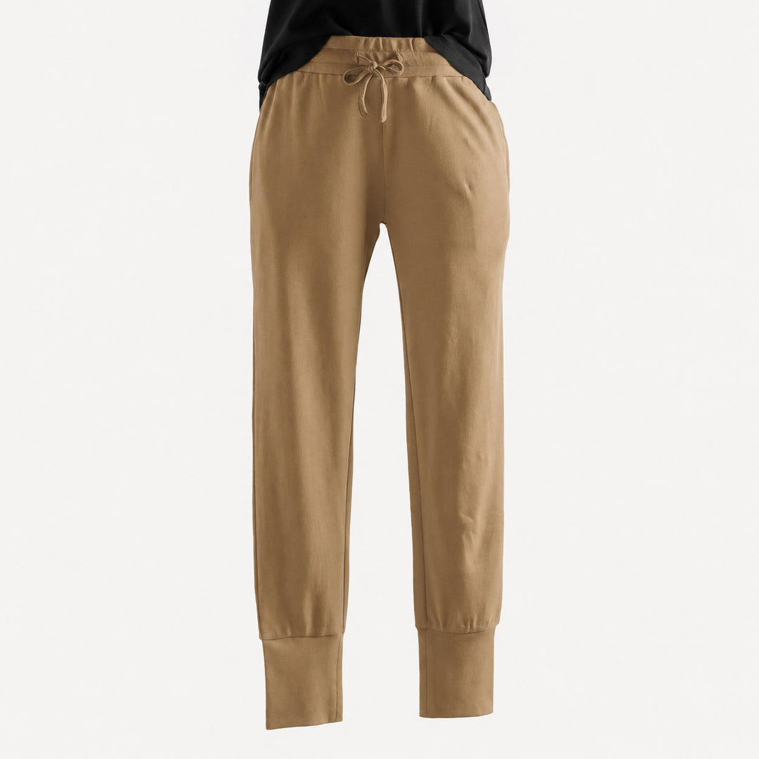 PREORDER womens skinny jogger | apple cinnamon | organic cotton interlock