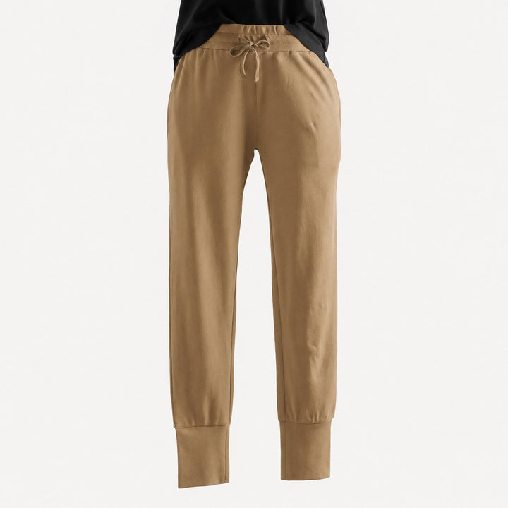 PREORDER womens skinny jogger | apple cinnamon | organic cotton interlock