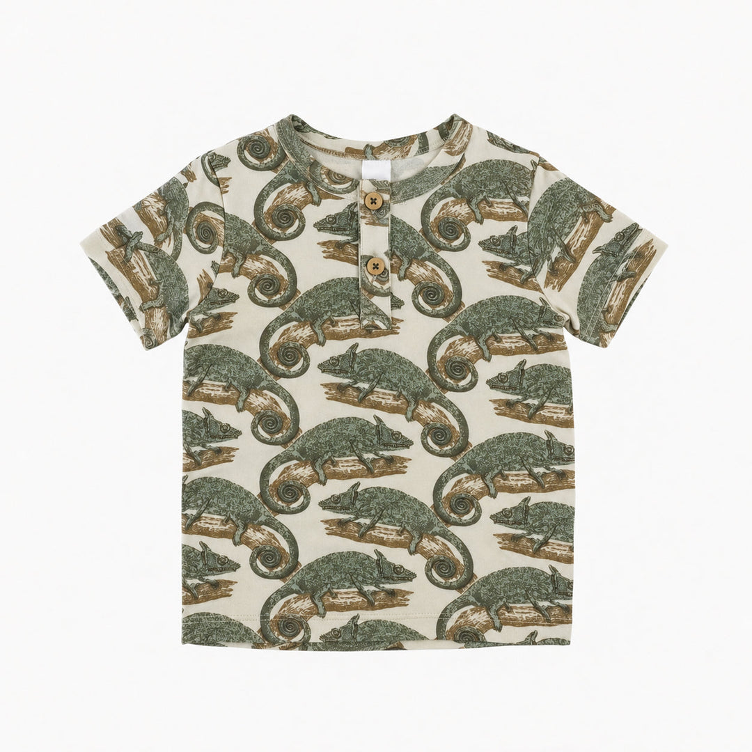 PREORDER short sleeve monty tee | chameleon | modal
