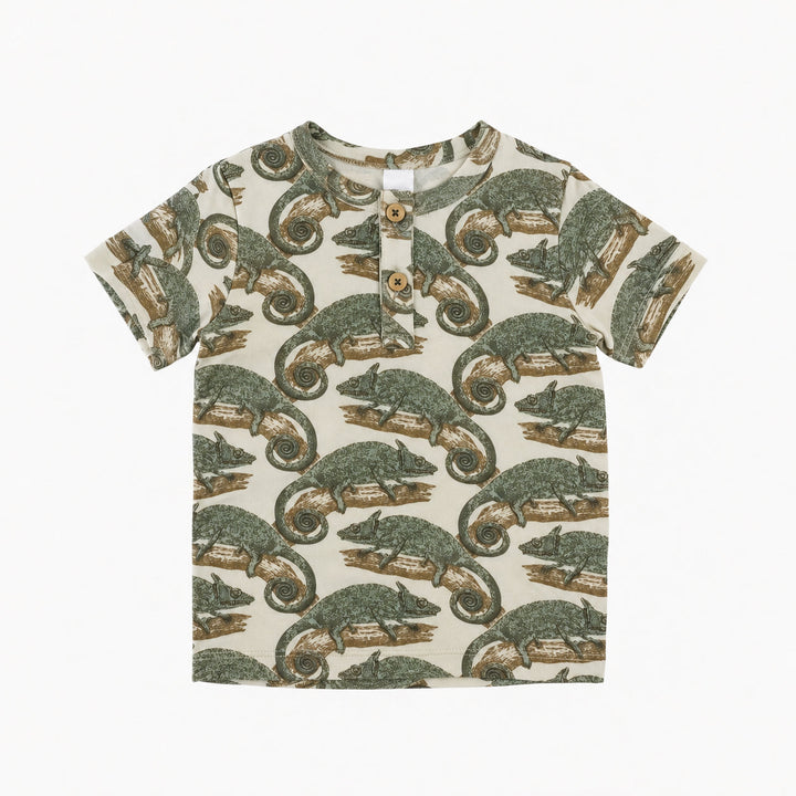 PREORDER short sleeve monty tee | chameleon | modal