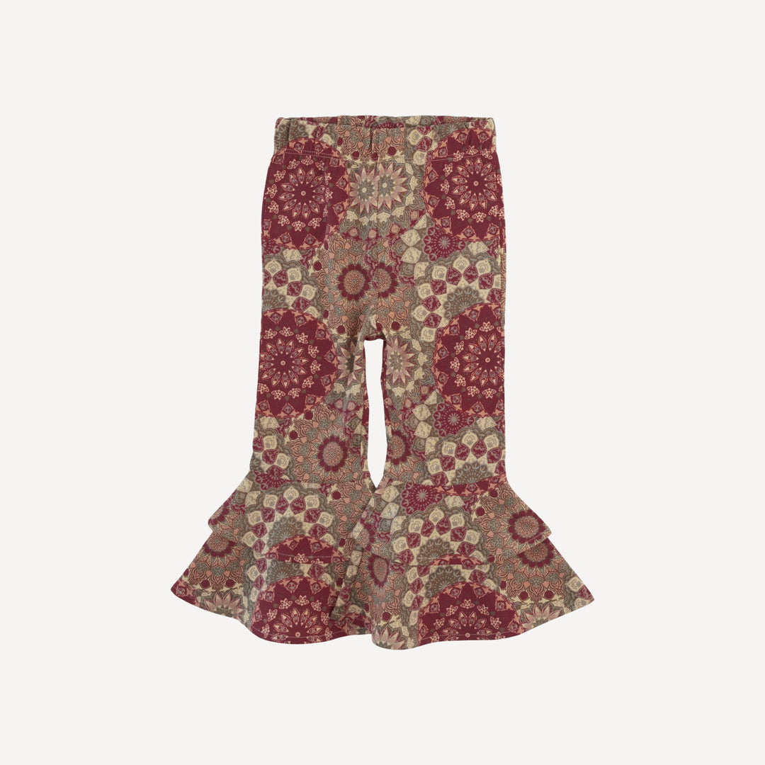anne pant | earthen mandala | organic cotton jersey