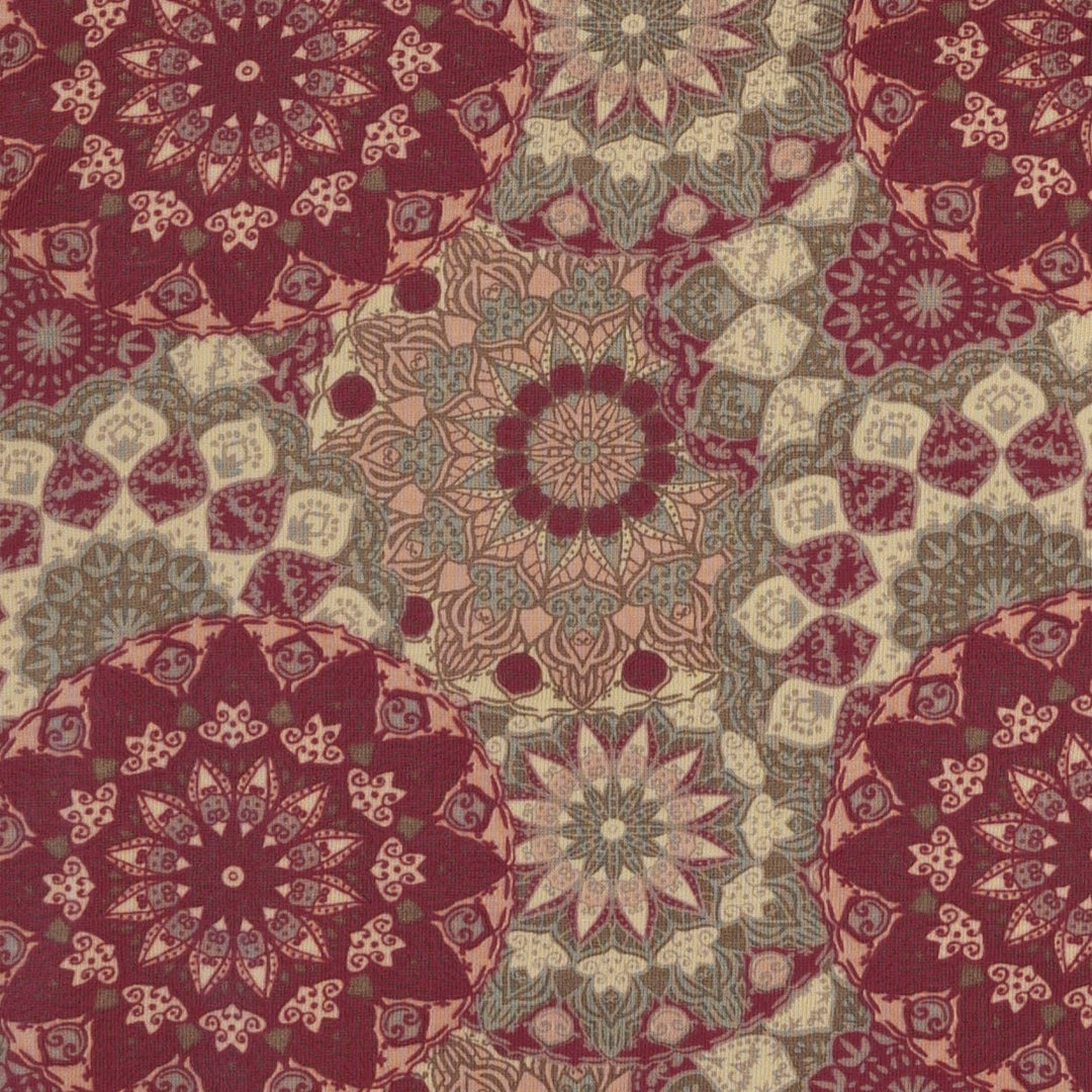 shacket | earthen mandala | organic cotton jersey