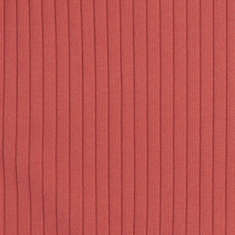 short sleeve essential boxy tee | earthen red | organic cotton wide rib