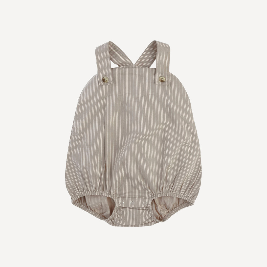 country bubble | earthy pinstripe | organic cotton woven