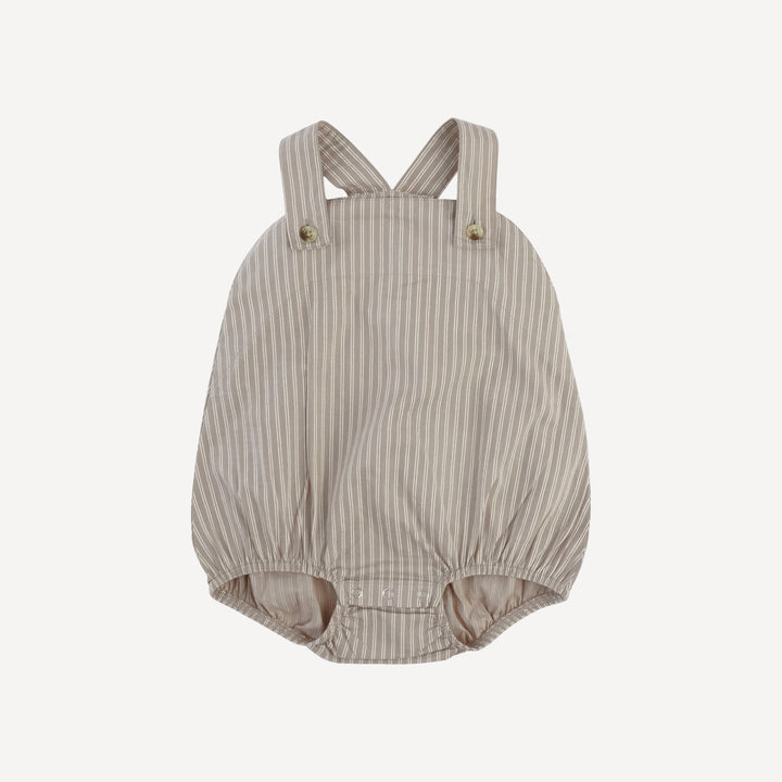 country bubble | earthy pinstripe | organic cotton woven