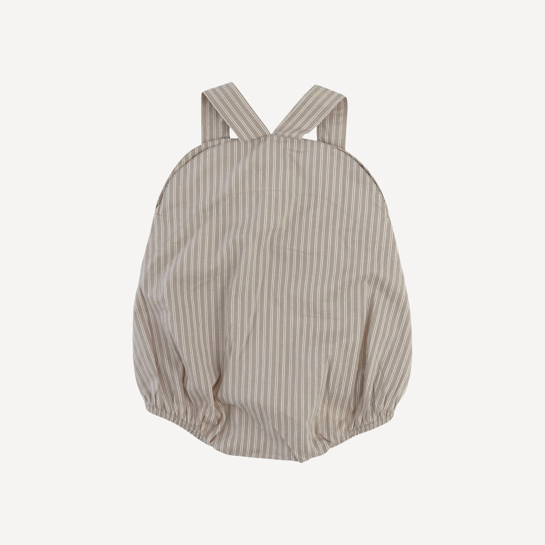 country bubble | earthy pinstripe | organic cotton woven