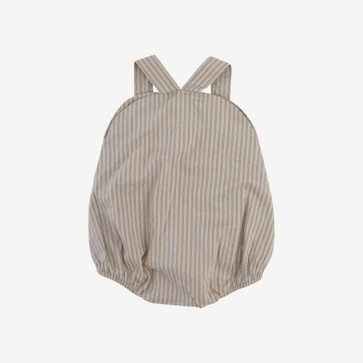 country bubble | earthy pinstripe | organic cotton woven