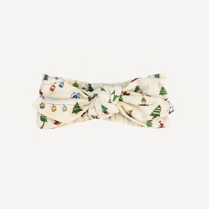 top knot headband | ski village | bamboo
