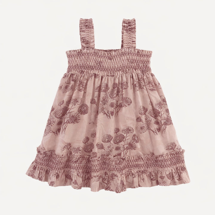 winnie tank dress | burlwood dahlia | organic cotton jersey