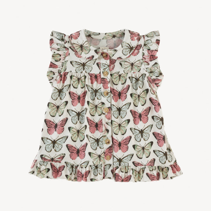 PREORDER dakota top | butterflies | modal