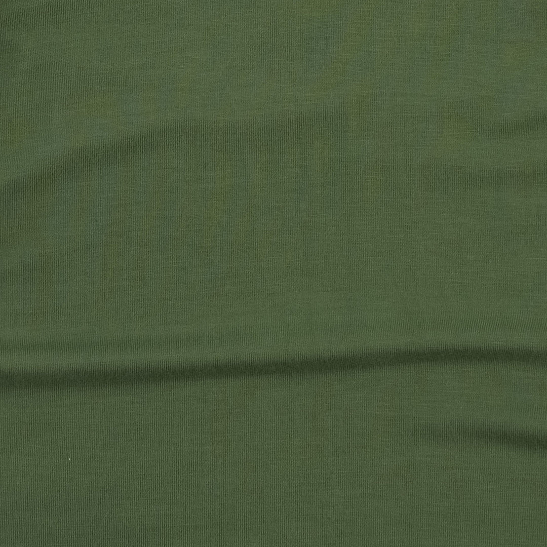 long sleeve bow top | elm green | bamboo