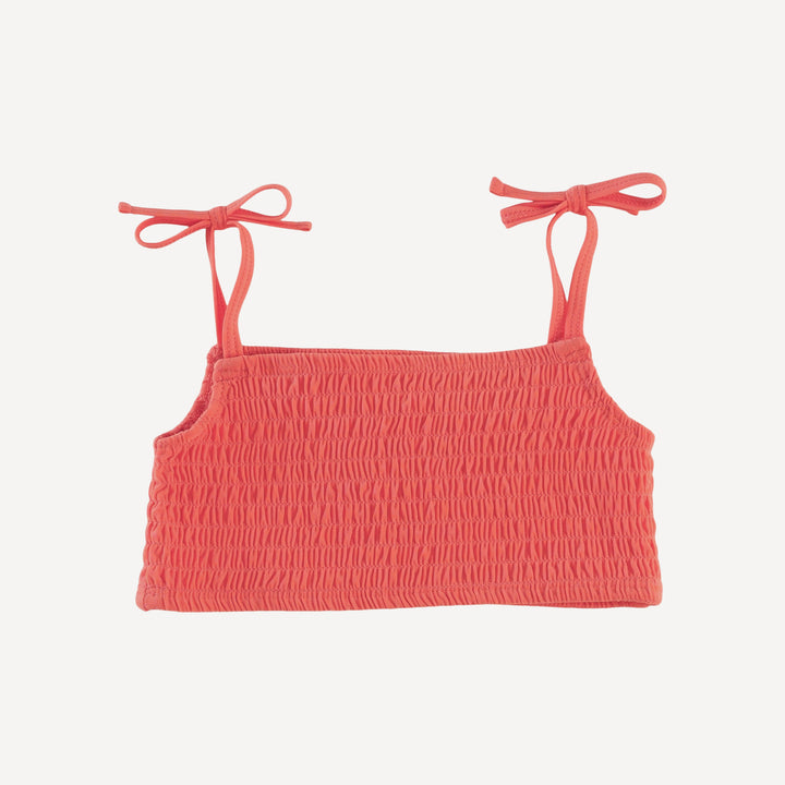 smocked high waist swim set | emberglow | swim