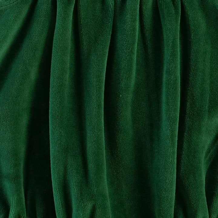 shacket | emerald | organic cotton velour