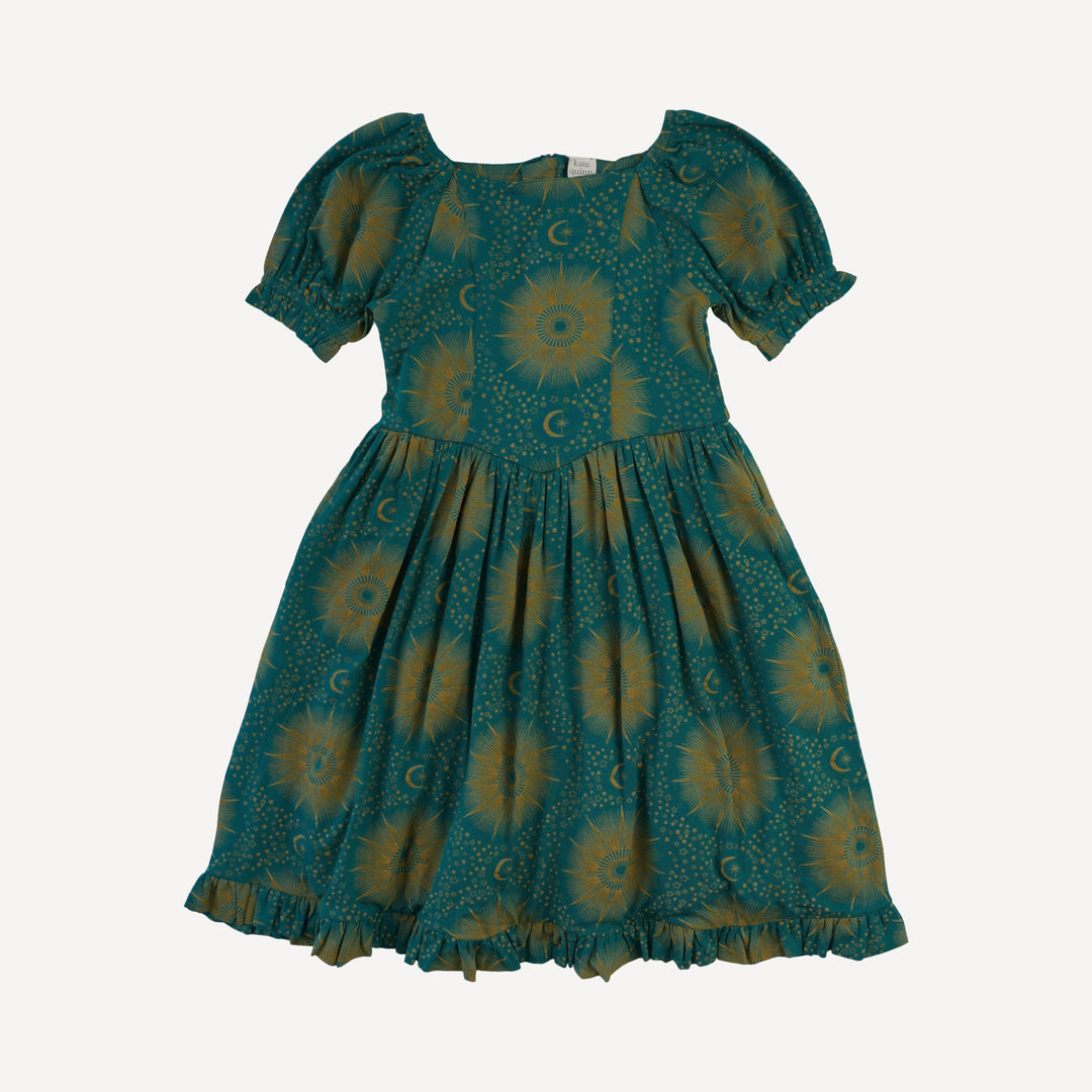 puff sleeve v-waist princess dress | eye in the sky | bamboo