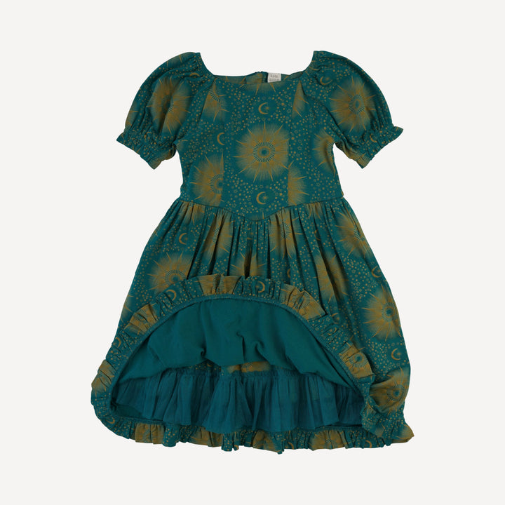 puff sleeve v-waist princess dress | eye in the sky | bamboo