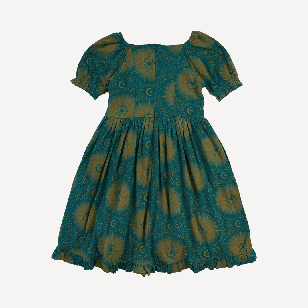 puff sleeve v-waist princess dress | eye in the sky | bamboo