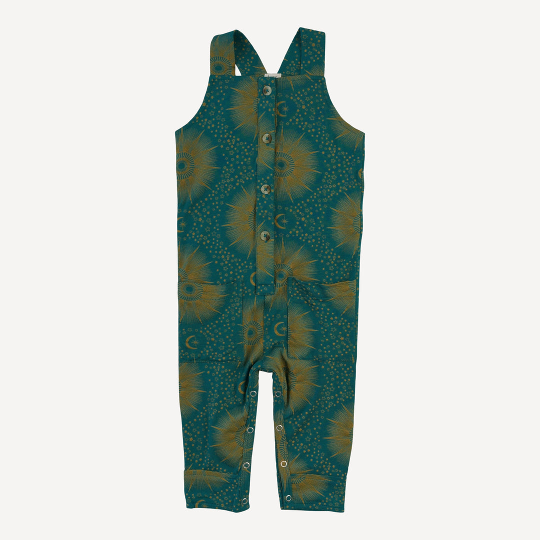 button pocket overall | eye in the sky | bamboo