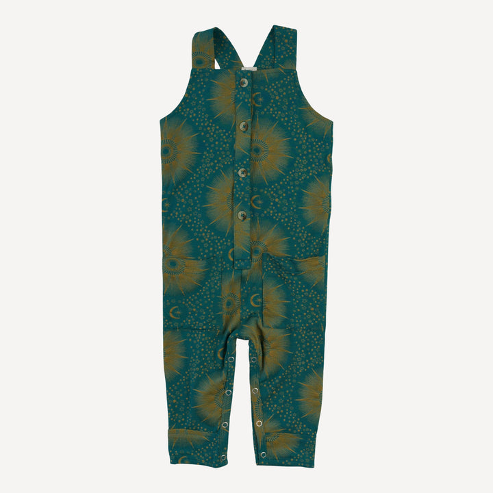 button pocket overall | eye in the sky | bamboo