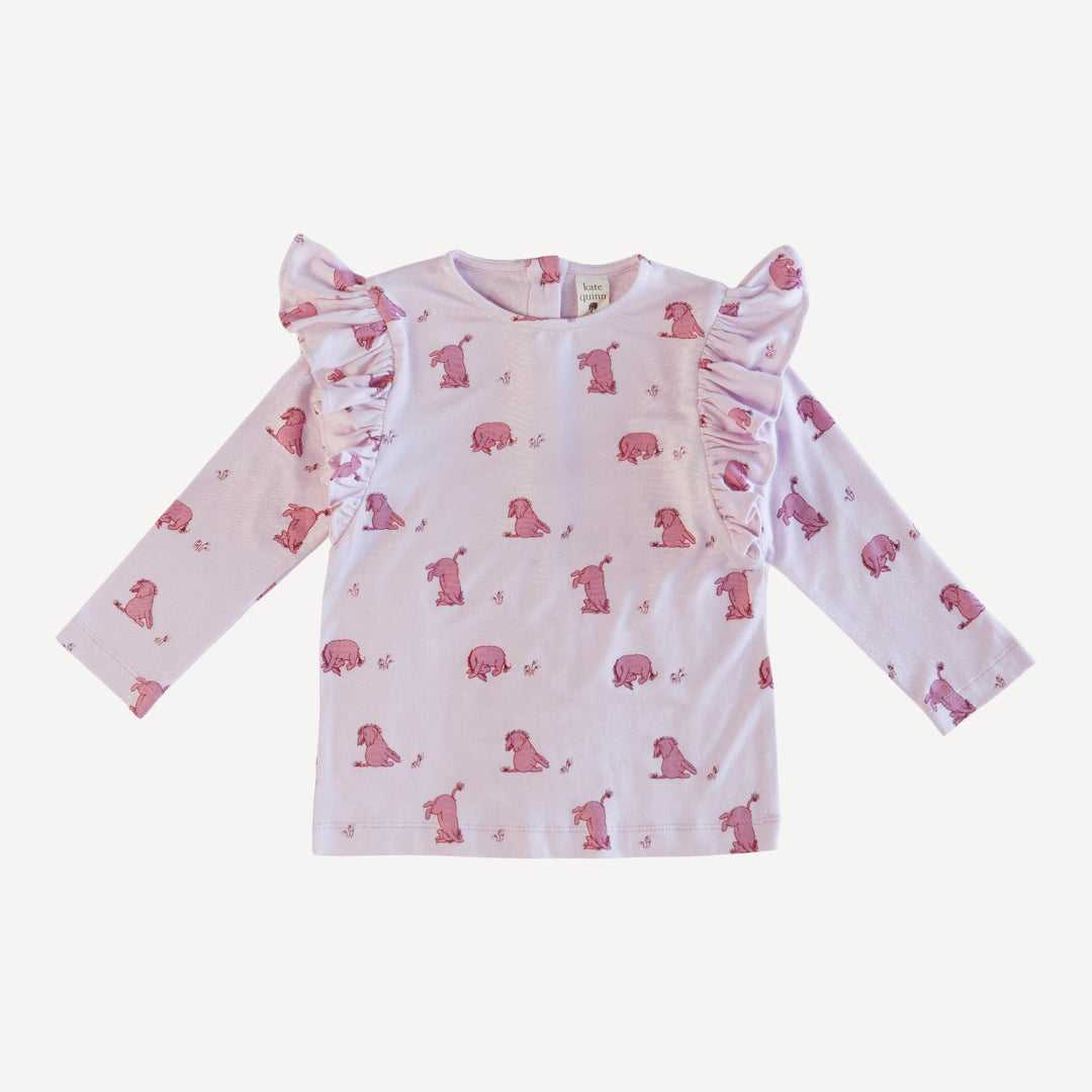 long flutter sleeve tee | eeyore | bamboo