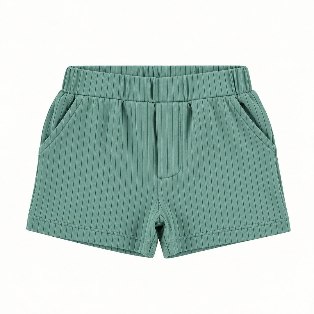 PREORDER relaxed short | wasabi | woods rib