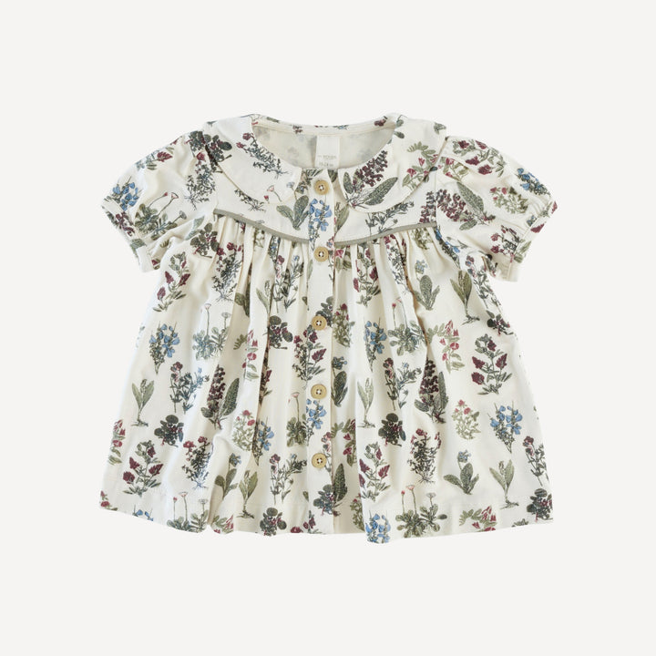 short sleeve cowgirl top | wildflower litho | modal