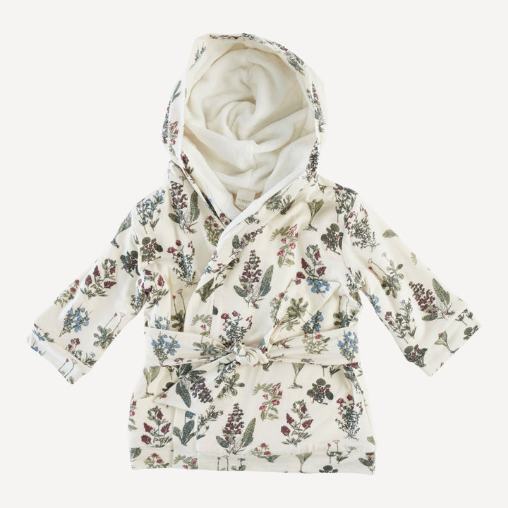 bath robe | wildflower litho | modal