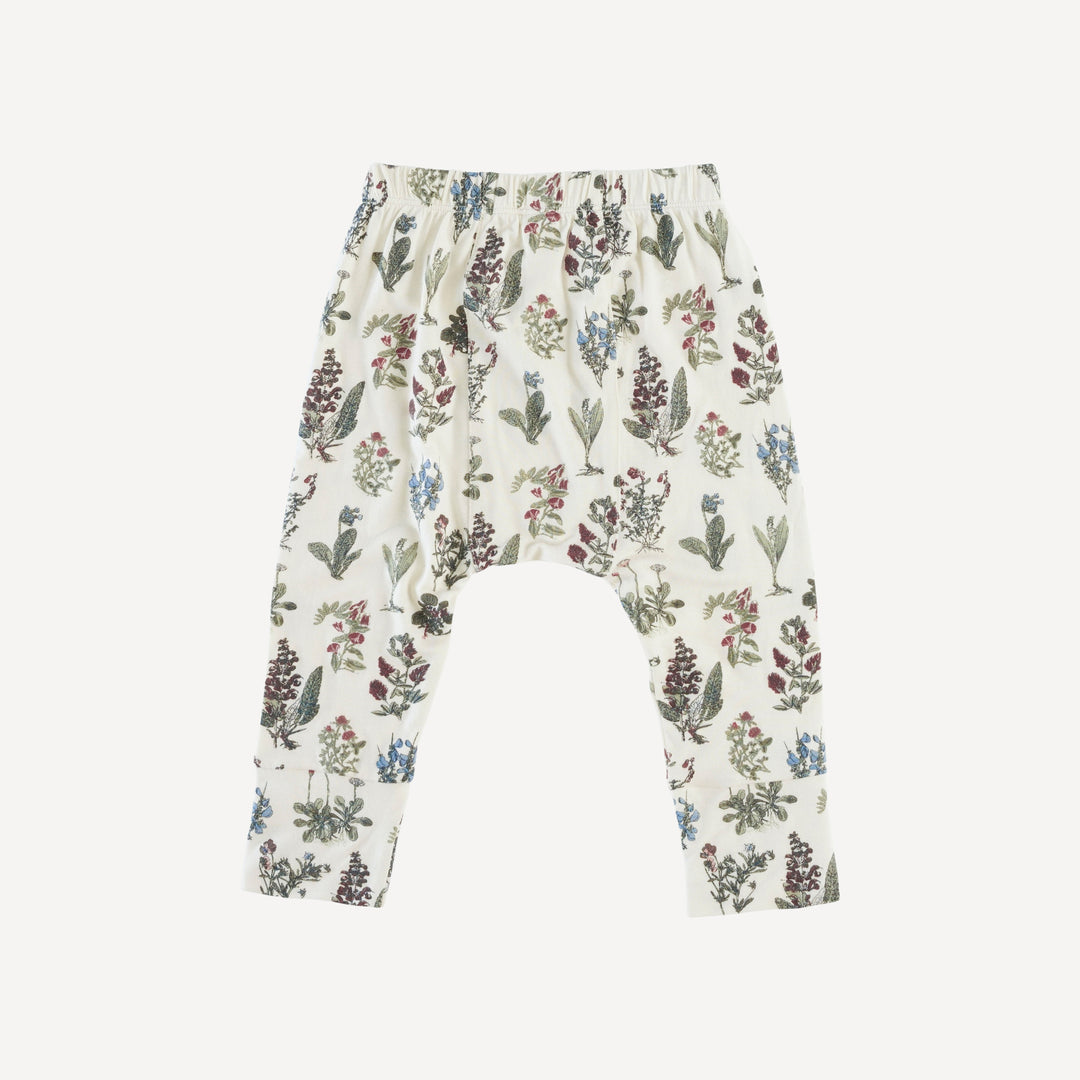 classic panda pant | wildflower litho | modal