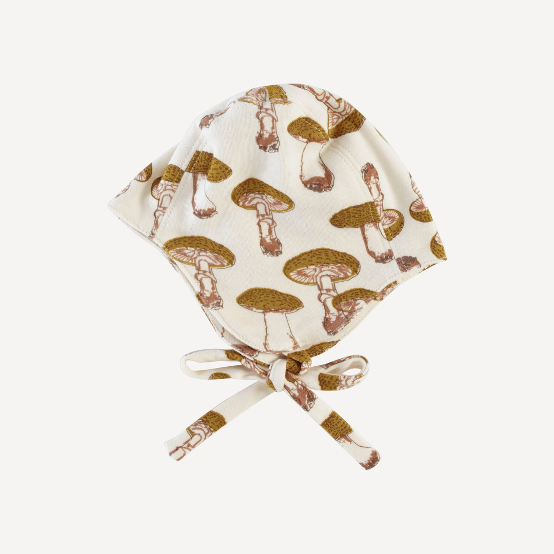 flight hat | neutral fungi | organic cotton interlock