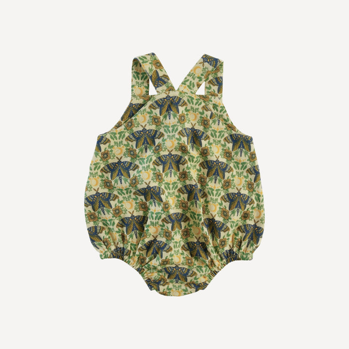country button bubble | forest butterfly | organic cotton interlock