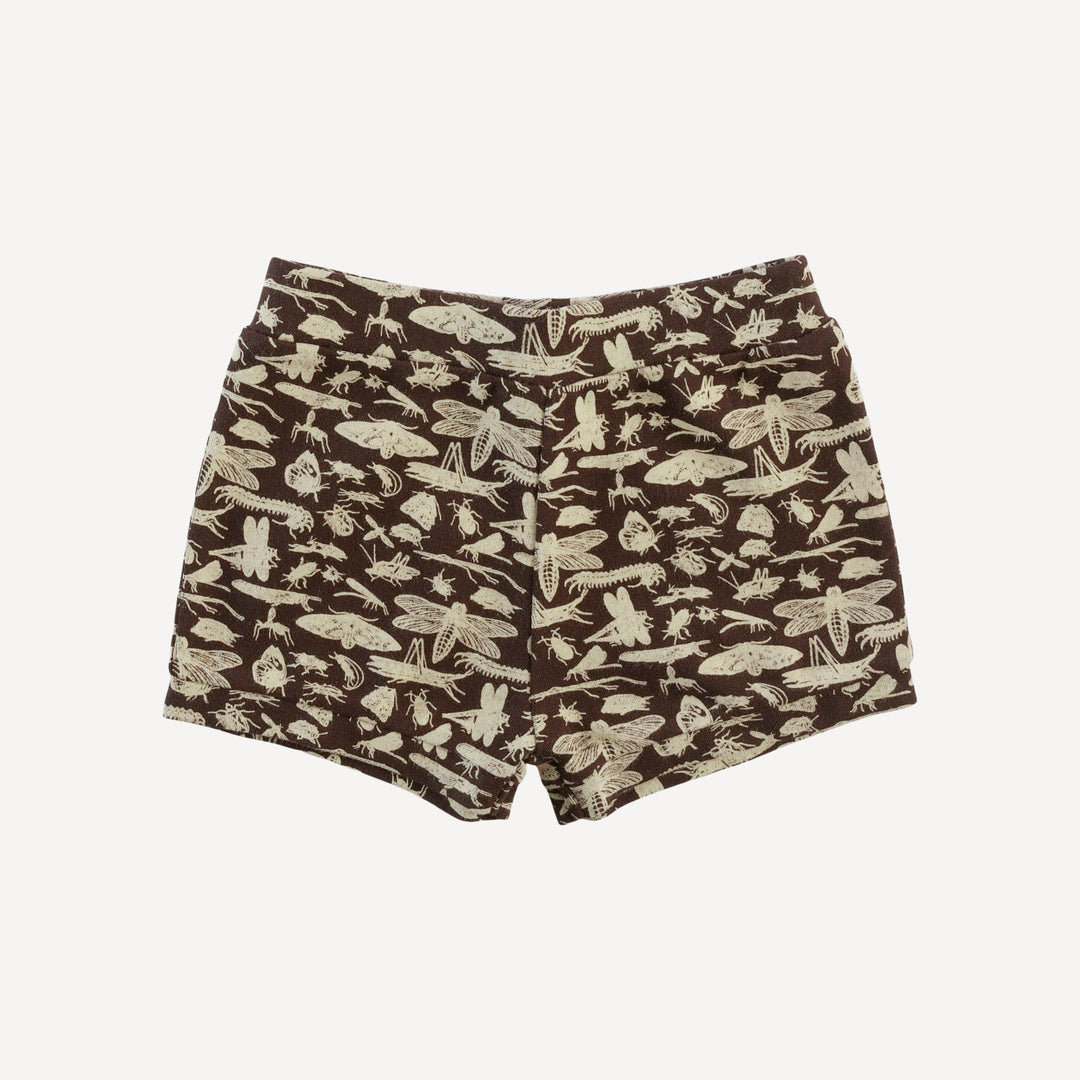 jamie short set | forest insects | organic cotton interlock