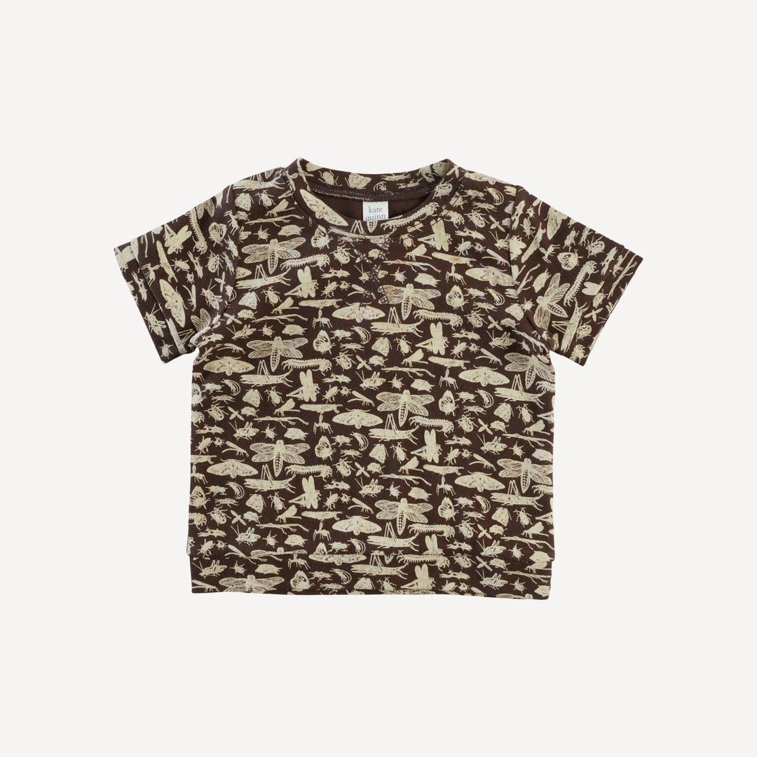 jamie short set | forest insects | organic cotton interlock