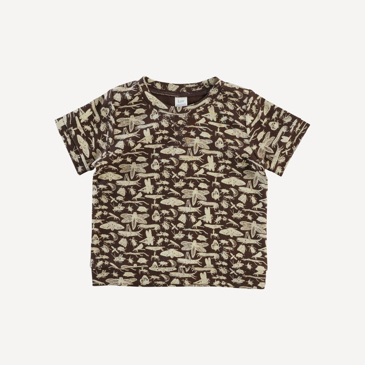 jamie short set | forest insects | organic cotton interlock
