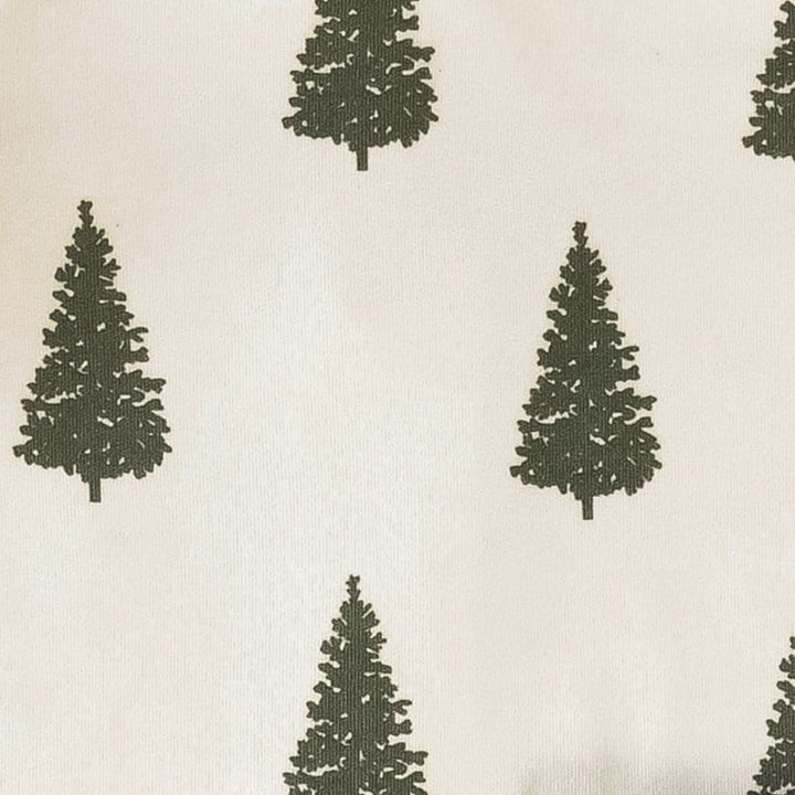 long sleeve basic henley tee | forest pine | organic cotton