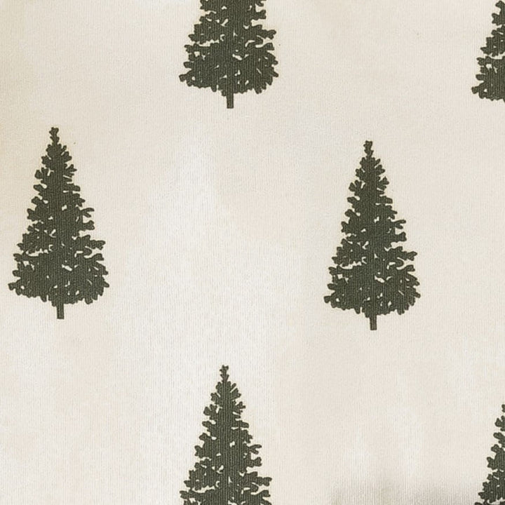 womens hoodie | forest pine | organic cotton flat rib