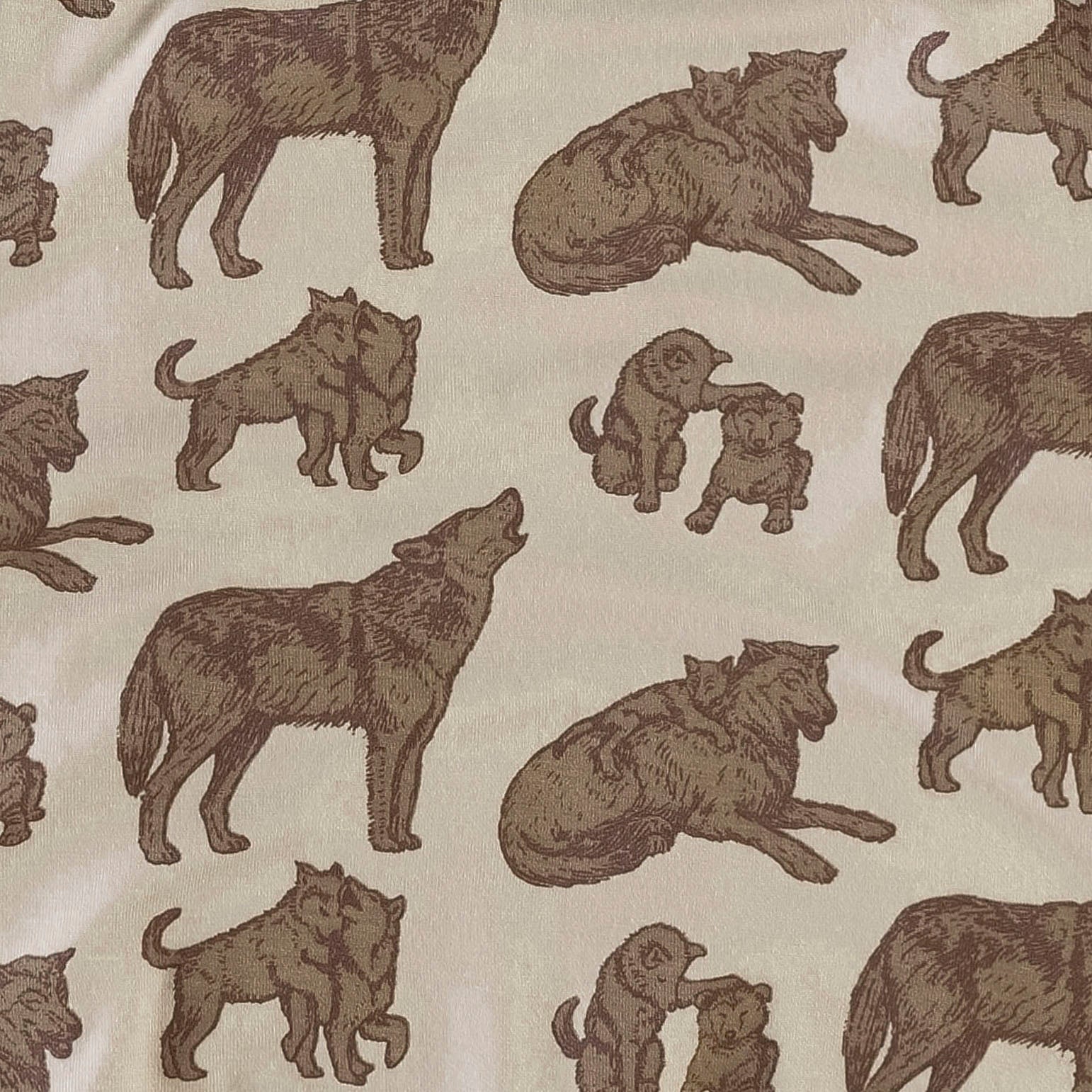 Wolf crib outlet sheet