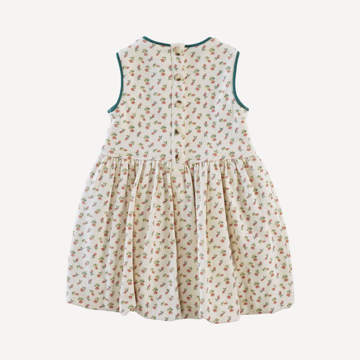 ida dress | french rose bud | organic cotton interlock