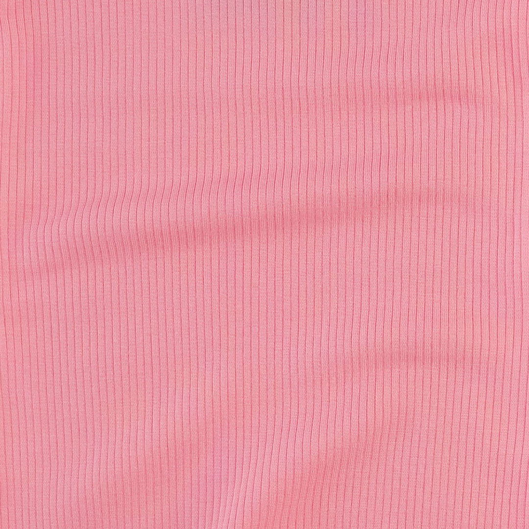 half sleeve gathered henley pocket dress | french pink | modal skinny rib