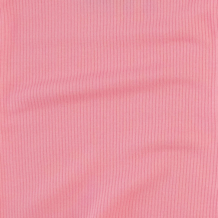 half sleeve gathered henley pocket dress | french pink | modal skinny rib